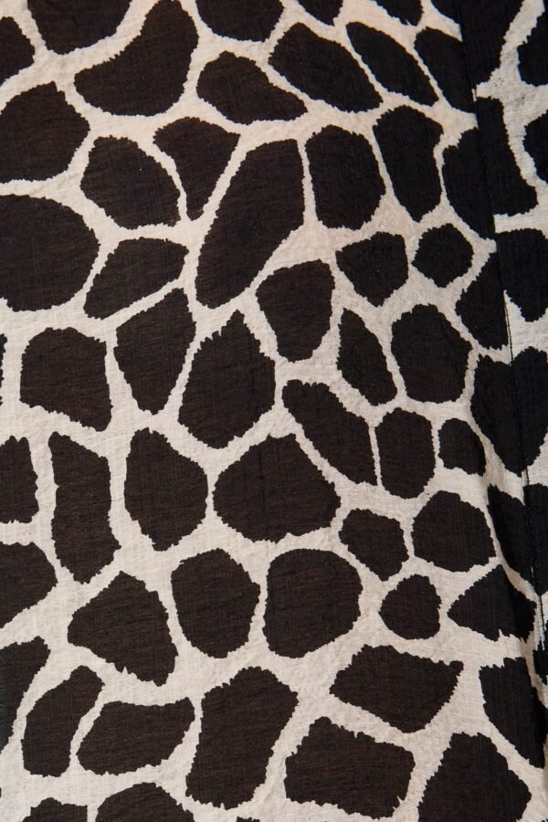 Shirt In Black And White Print