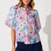 Shirt In Pastel Watercolour Floral