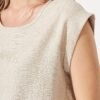 Top In Oatmeal Linen Blend