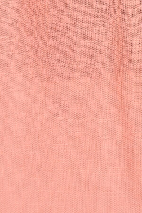 Top In Dusty Pink Linen Blend