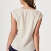 Top In Oatmeal Linen Blend