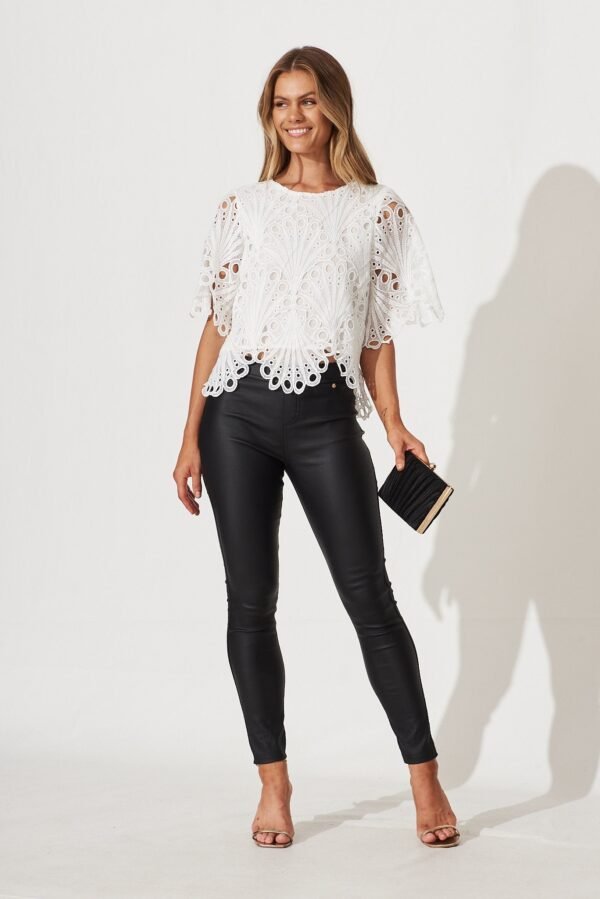 Top In White Lace