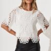 Top In White Lace