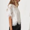 Top In White Lace