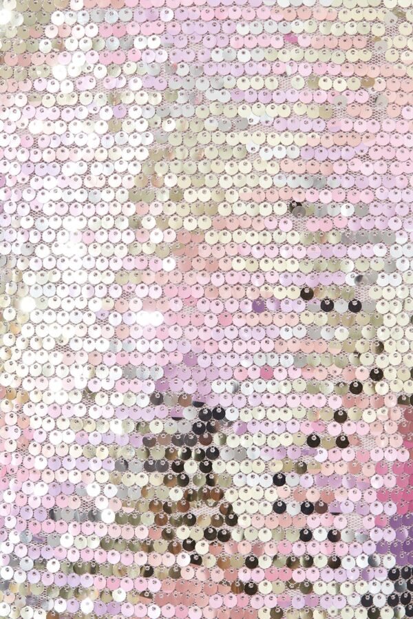 Top In Blush Multi Sequin