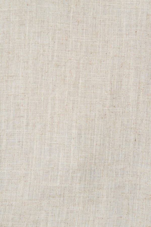 Top In Oatmeal Cotton Linen