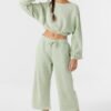 WAFFLE KNIT PANTS