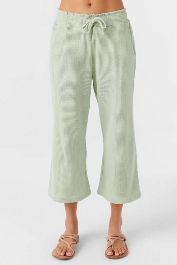 WAFFLE KNIT PANTS