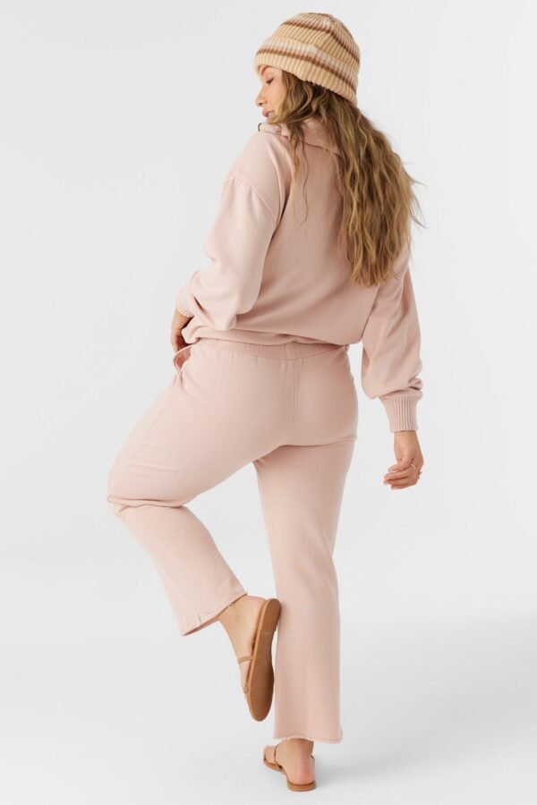 FRENCH TERRY CROPPED LOUNGE PANTS