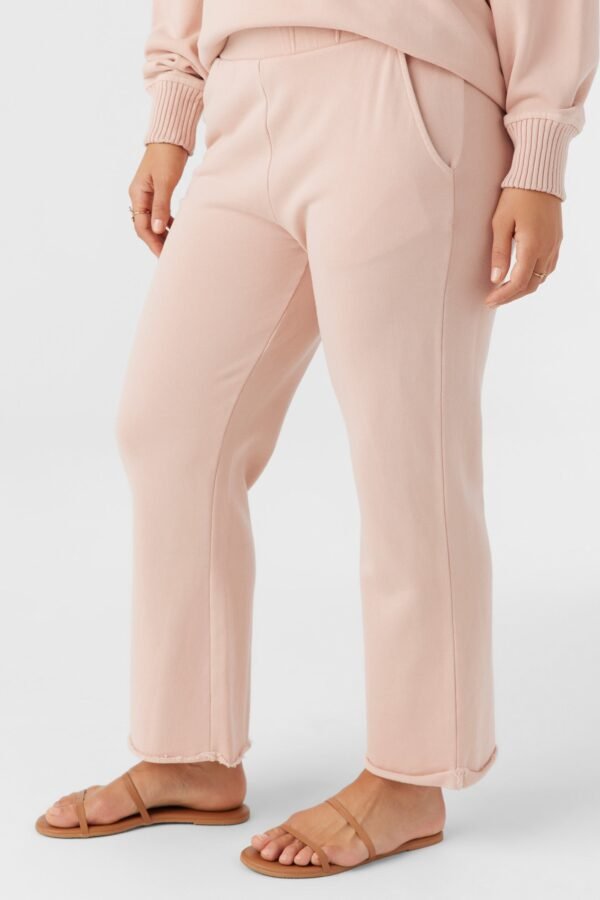 FRENCH TERRY CROPPED LOUNGE PANTS