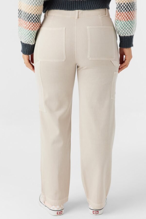 COTTON TWILL UTILITY PANTS