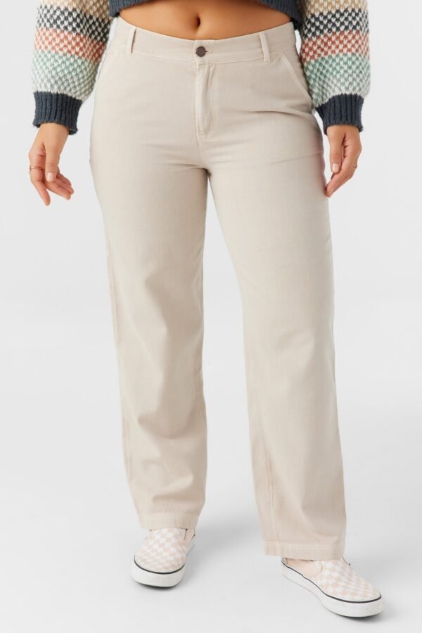 COTTON TWILL UTILITY PANTS