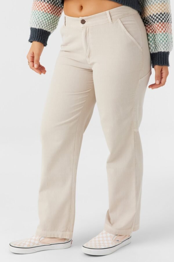 COTTON TWILL UTILITY PANTS