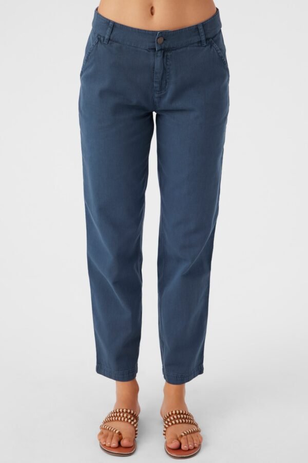 COTTON TWILL UTILITY PANTS