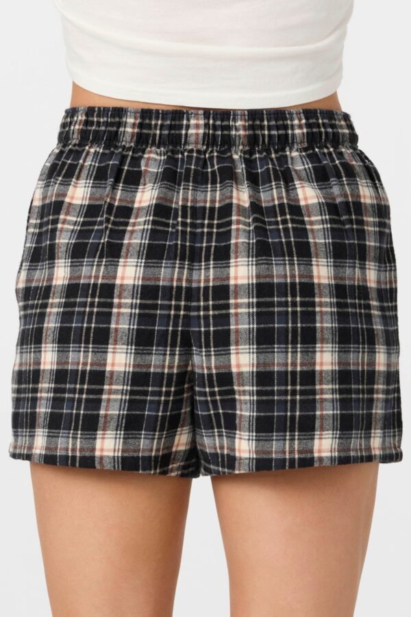 FLANNEL BOXER SHORTS