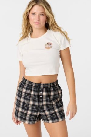 FLANNEL BOXER SHORTS