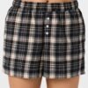 FLANNEL BOXER SHORTS