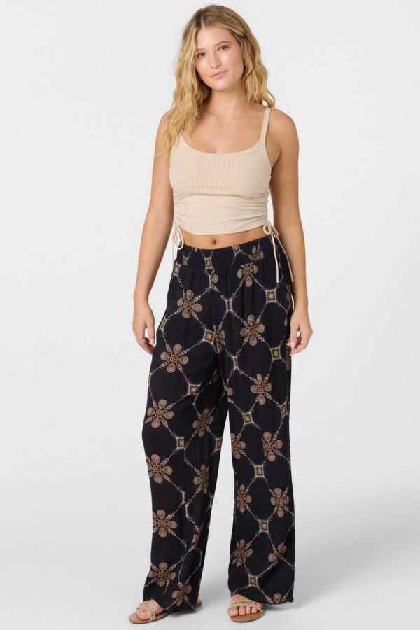 GRID TILE BEACH PANTS