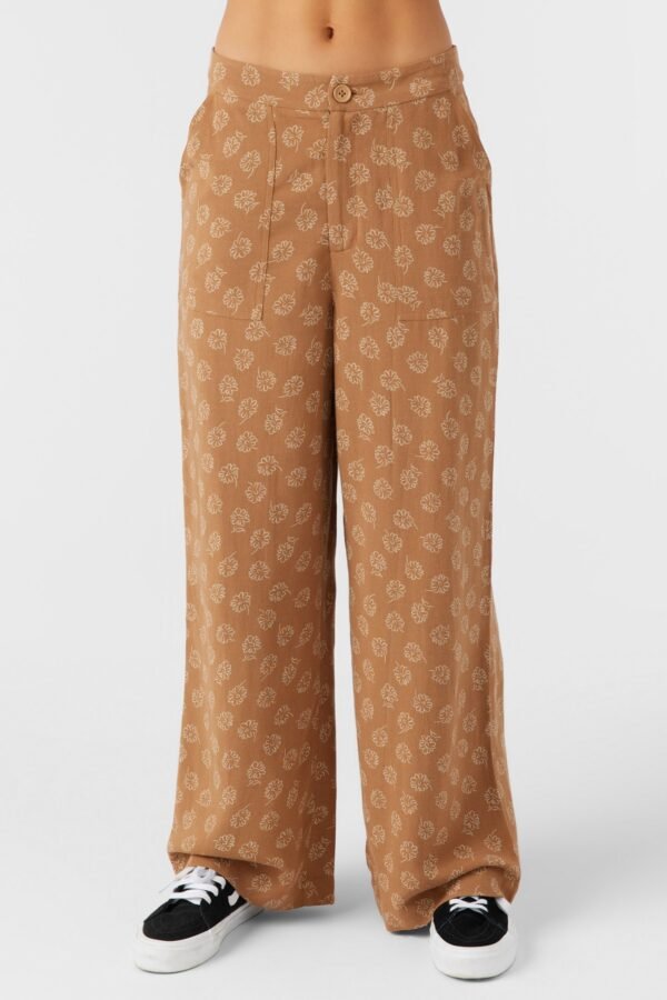 VALLEY FLORAL BEACH PANTS