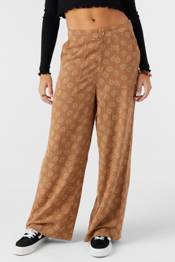 VALLEY FLORAL BEACH PANTS