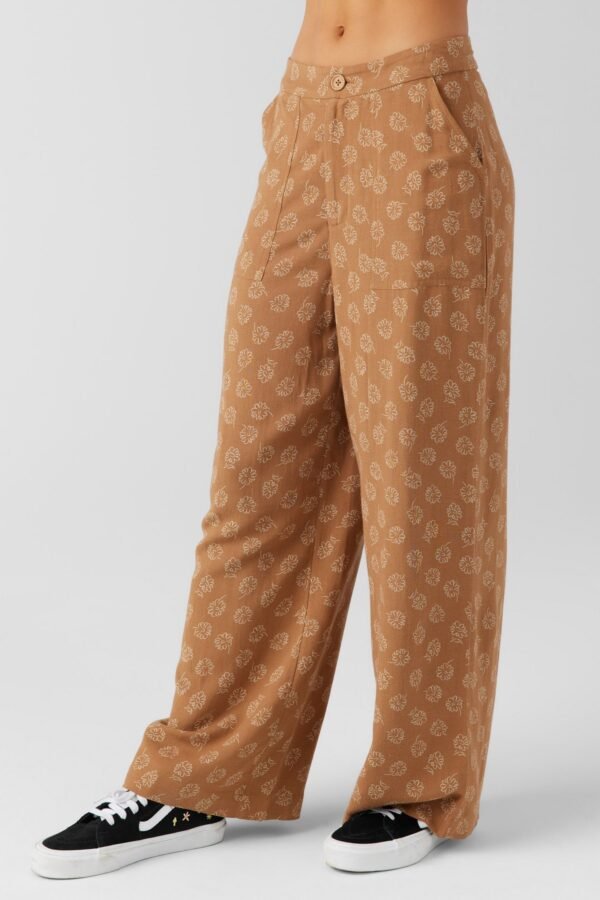 VALLEY FLORAL BEACH PANTS