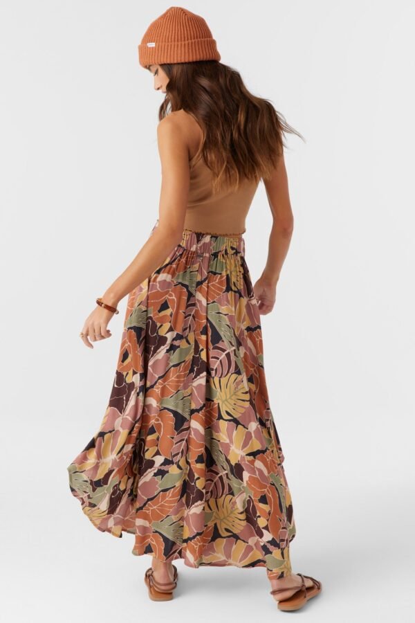 SIREN ABSTRACT MAXI SKIRT