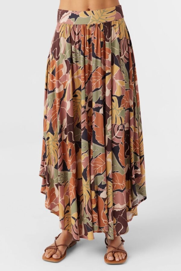 SIREN ABSTRACT MAXI SKIRT