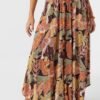 SIREN ABSTRACT MAXI SKIRT