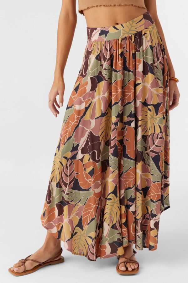 SIREN ABSTRACT MAXI SKIRT