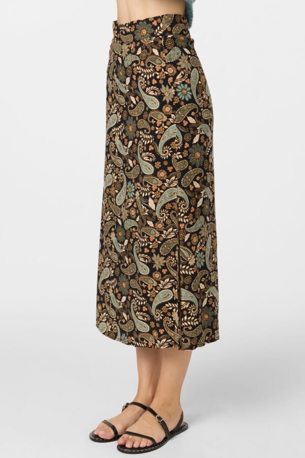 ROSALIA PAISLEY MIDI SKIRT
