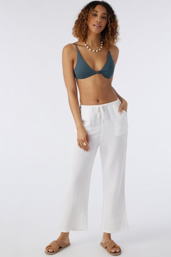CRINKLE DOUBLE GAUZE BEACH PANTS