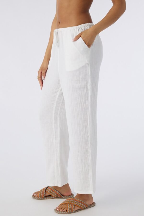 CRINKLE DOUBLE GAUZE BEACH PANTS
