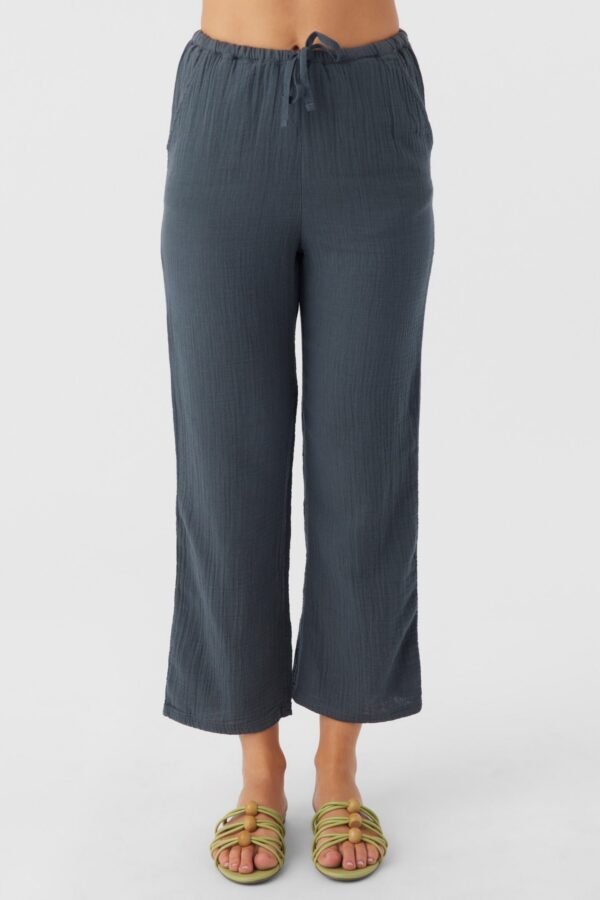 CRINKLE DOUBLE GAUZE BEACH PANTS