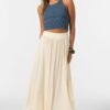SOLID MAXI SKIRT