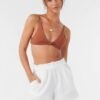 CRINKLE DOUBLE GAUZE BEACH SHORTS